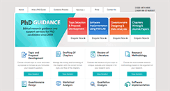 Desktop Screenshot of phdguidance.org
