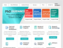 Tablet Screenshot of phdguidance.org